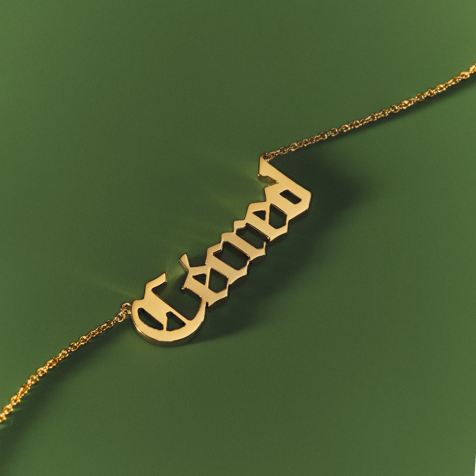 Nameplate Necklace